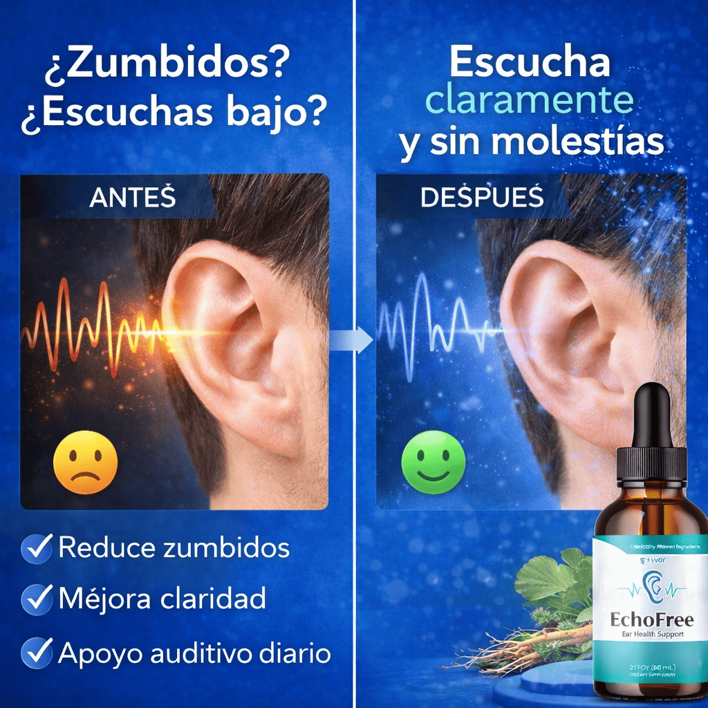 Echofree-Soporte diario para el bienestar auditivo