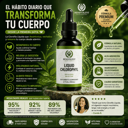 CLOROFILA BENEVOLENT X 60 ML
