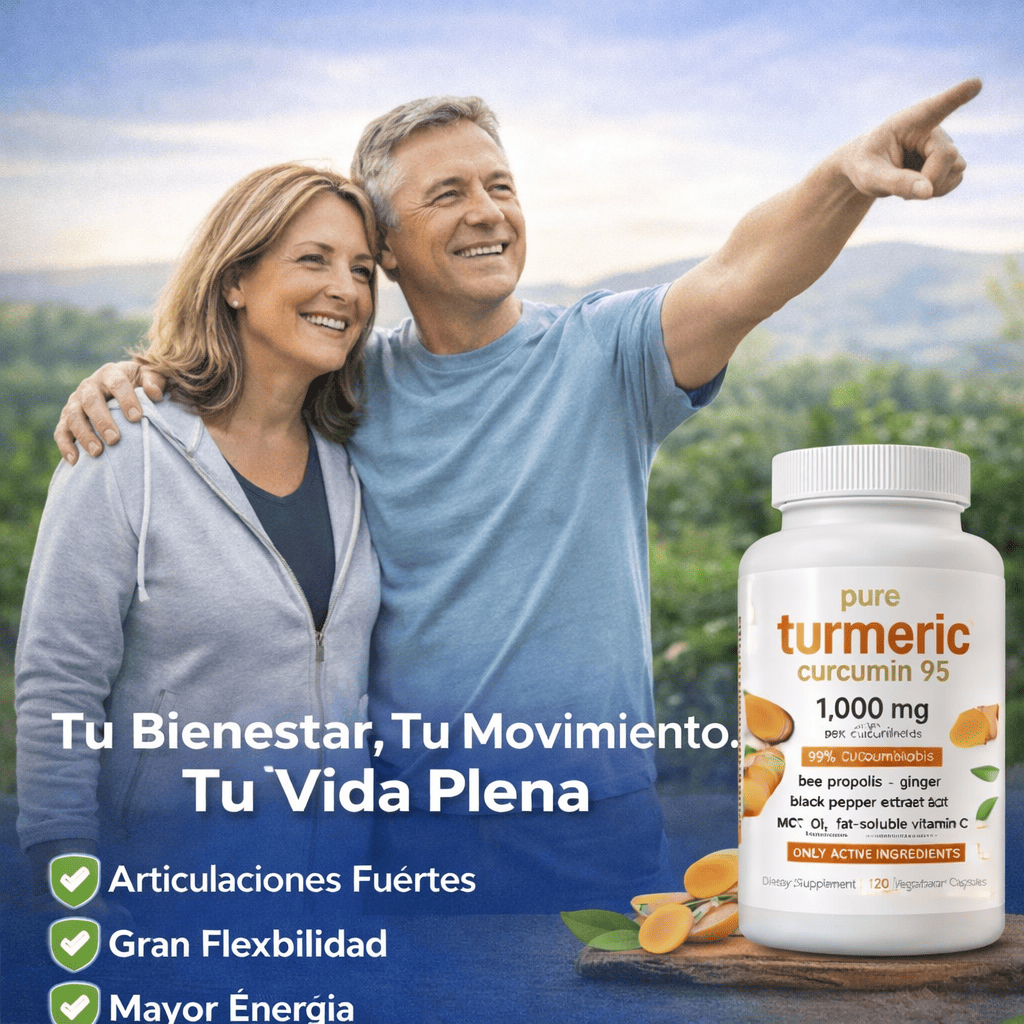 Turmeric® 4 en 1 – Alivio natural para la inflamación y el dolor